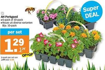 Albert Heijn Ah perkgoed aanbieding