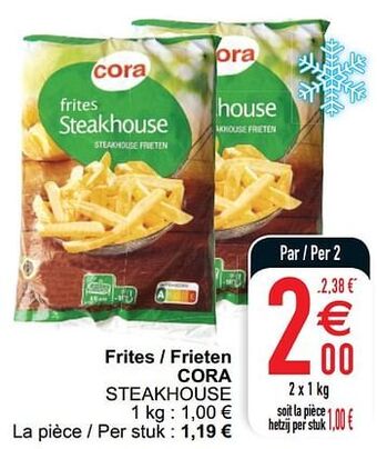 Cora Frites - frieten cora aanbieding