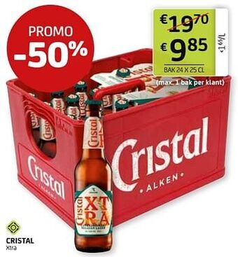 BelBev Cristal xtra aanbieding