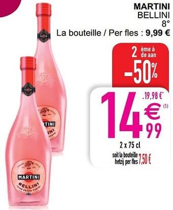 Cora Martini bellini aanbieding