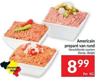 Intermarché Americain preparé van rund aanbieding