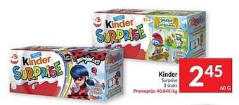 Intermarché Kinder surprise aanbieding