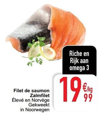 Filet de saumon zalmfilet