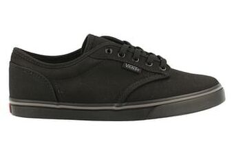 Berca Shoes Vans Sneaker Laag Dames Atwood Low - Zwart aanbieding
