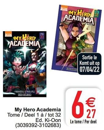 Cora My hero academia aanbieding