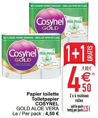 Cora Papier toilette toiletpapier cosynel aanbieding