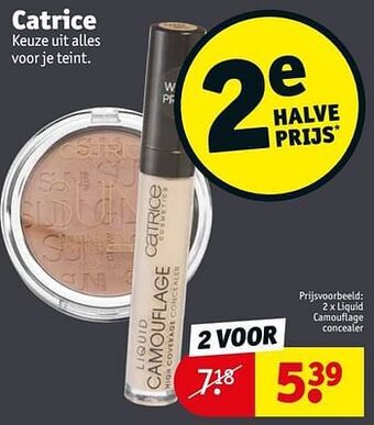Kruidvat Liquid camouflage concealer aanbieding