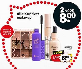 Kruidvat Stay with me serum foundation aanbieding