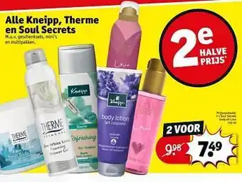 Kruidvat Soul secrets body oil love aanbieding