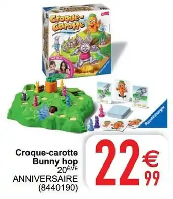 Cora Croque-carotte bunny hop 20ème anniversaire aanbieding