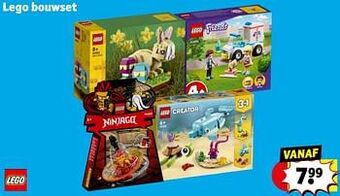 Kruidvat Lego bouwset aanbieding