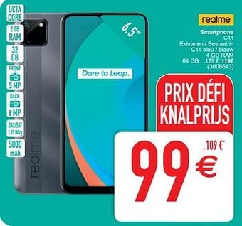 Cora Realme smartphone c11 aanbieding