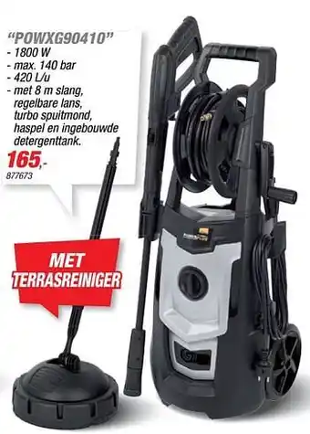 Hubo Powerplus hoge drukreinigers powxg90410 aanbieding