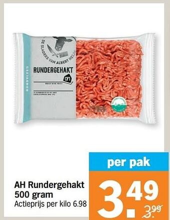 Albert Heijn Ah rundergehakt aanbieding