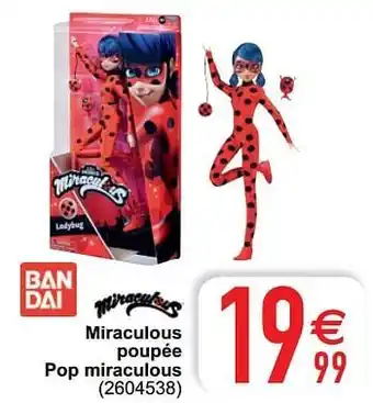 Cora Miraculous poupée pop miraculous aanbieding