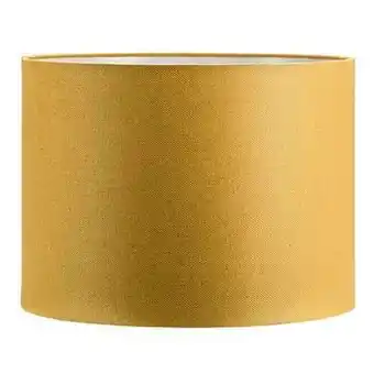 Leen Bakker Kap Cilinder - okergeel - 40x30 cm - Leen Bakker aanbieding