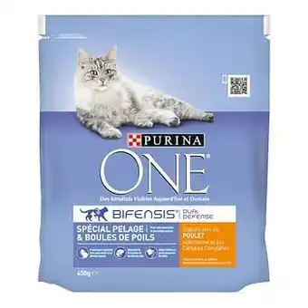 Zooplus Purina ONE Coat And Hairball Kip Kattenvoer - Voordeelpakket 4 x 1,5 kg aanbieding