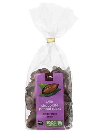 HEMA HEMA Melkchocolade Pindarotsjes aanbieding