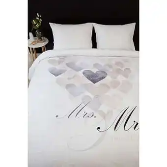 Leen Bakker Ambiante dekbedovertrek Dina - 140x200/220 cm - Leen Bakker aanbieding