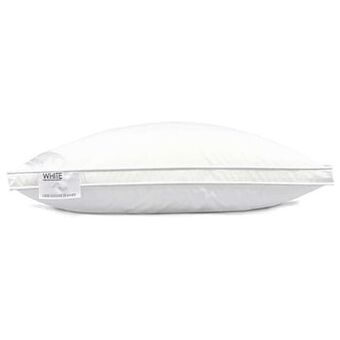 Leen Bakker HnL Living hoofdkussen White Label - 90% ganzendons - 40x80 - Leen Bakker aanbieding