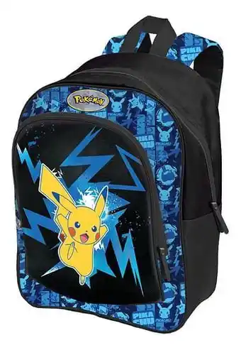Dreamland Rugzak Pokémon Pikachu zwart/blauw aanbieding