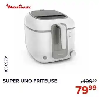 Euroshop Moulinex super uno friteuse aanbieding