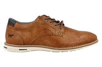 Berca Shoes Mustang Veterschoen Heren - Cognac aanbieding
