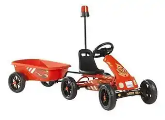 Dreamland EXIT gocart Foxy Fire + aanhangwagen aanbieding