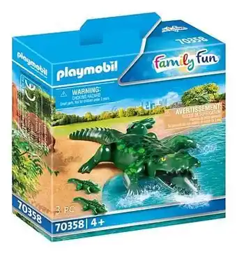 Dreamland PLAYMOBIL Family Fun 70358 Alligator met baby’s aanbieding