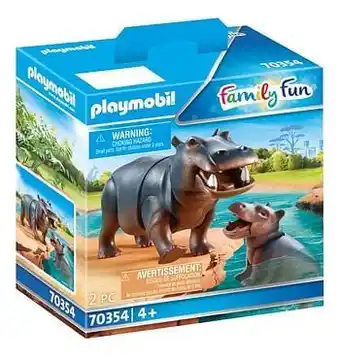Dreamland PLAYMOBIL Family Fun 70354 Nijlpaard met baby aanbieding