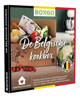 Dreamland Bongo cadeaubon De Belgische kookbox aanbieding