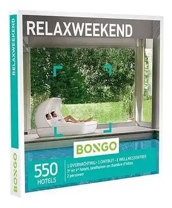 Dreamland Bongo cadeaubon Relaxweekend aanbieding