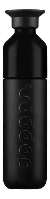 Dreamland Dopper drinkfles Insulated 350 ml Blazing Black aanbieding