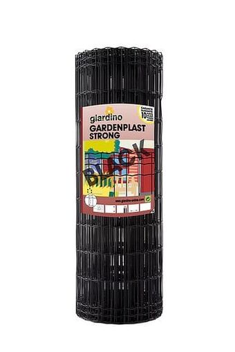 Brico Giardino afrastering Gardenplast Strong zwart 25x1,5m aanbieding