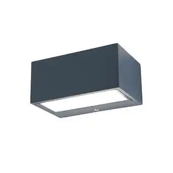 Brico Lutec buiten wandlamp ’Gemini’ antraciet 9W aanbieding