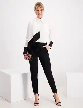 Berca Shoes Only Broek Only Broek Poptrash Lengte 32 - Zwart aanbieding