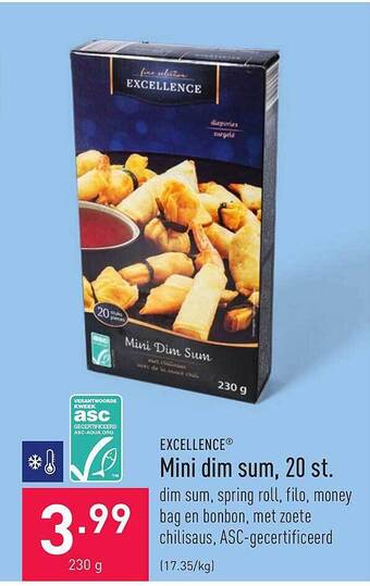 ALDI Mini Dim Sum aanbieding