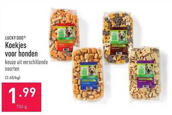 ALDI Koekjes Voor Honden aanbieding