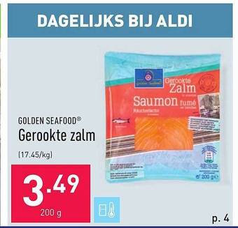 ALDI Gerookte Zalm aanbieding