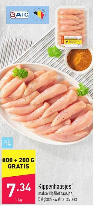 ALDI Kippenhaasjes aanbieding