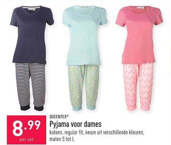 ALDI Pyjama Voor Dames aanbieding