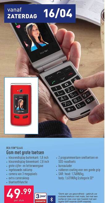 Gsm Met Grote Toetsen