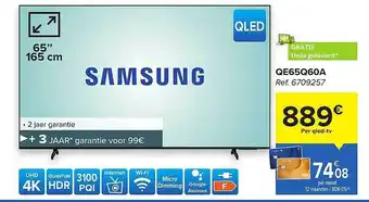 Carrefour Samsung Qled Tv aanbieding