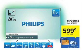 Carrefour Philips Led Tv aanbieding