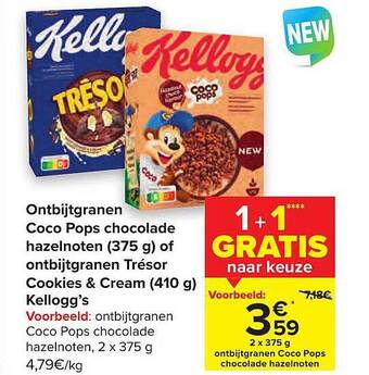 Carrefour Ontbijtgranen aanbieding