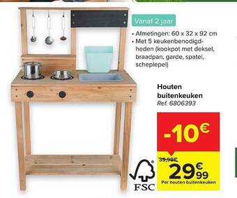 Houten Buitenkeuken