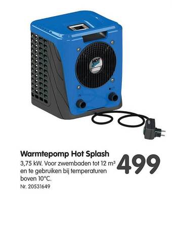 Warmtepomp Hot Splash