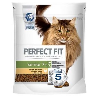 Zooplus 750g Senior 7+ Rijk aan Kip Perfect Fit Kattenvoer aanbieding