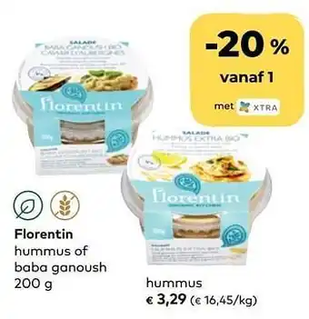 Bio Planet Florentin hummus aanbieding