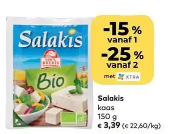 Bio Planet Salakis kaas aanbieding